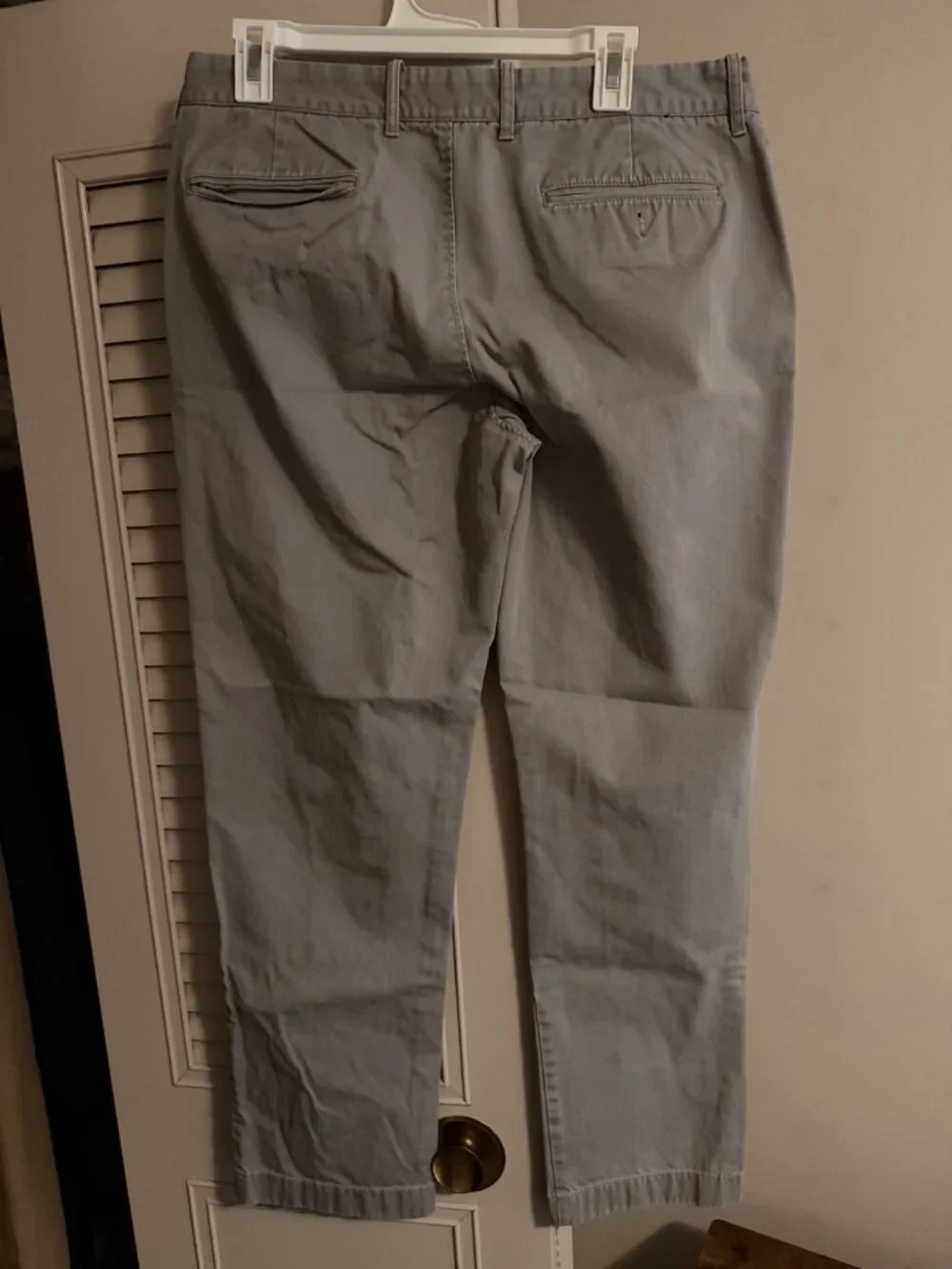J.Crew Sutton Chino Pants Gray Men’s 33x32 100% Cotton